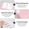 A4 Display Book with Transparent Pockets, 100 Pockets, A4 Presentation