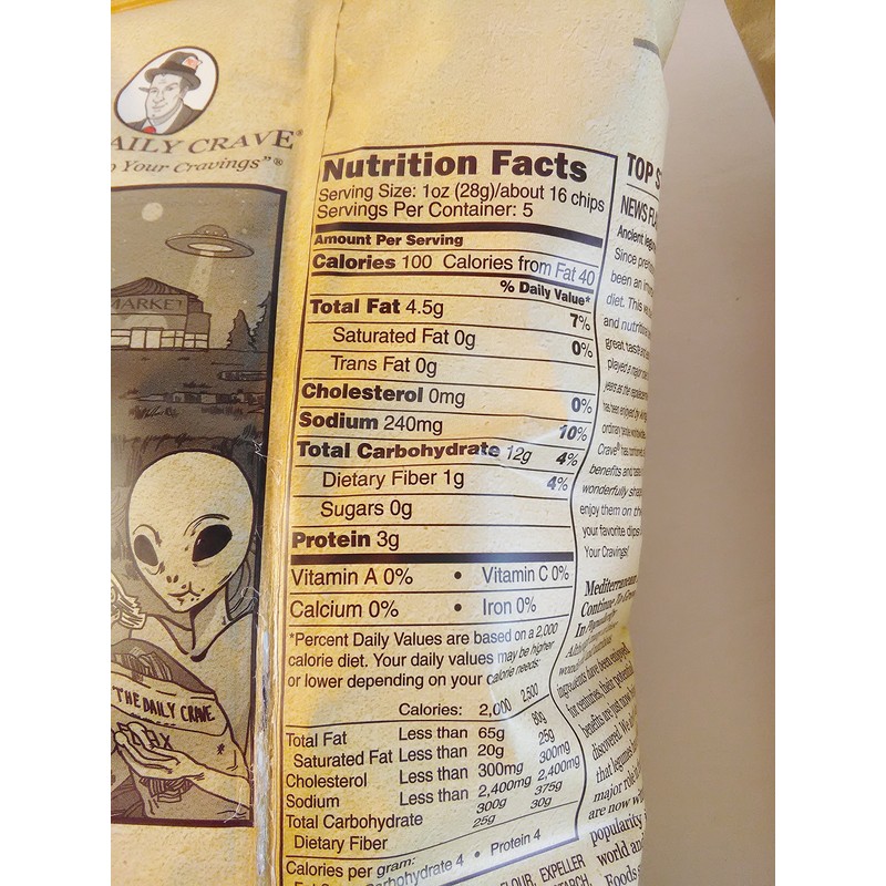 Lentil Chips with Aged White Cheddar By The Daily Crave,