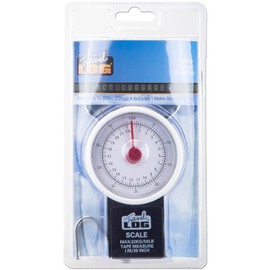 VFM - Airline Scales, Travel Essentials, Suitcase Scales, Portable Luggage Scale, Analogue Luggage Scale, (22KG Weight Limit)