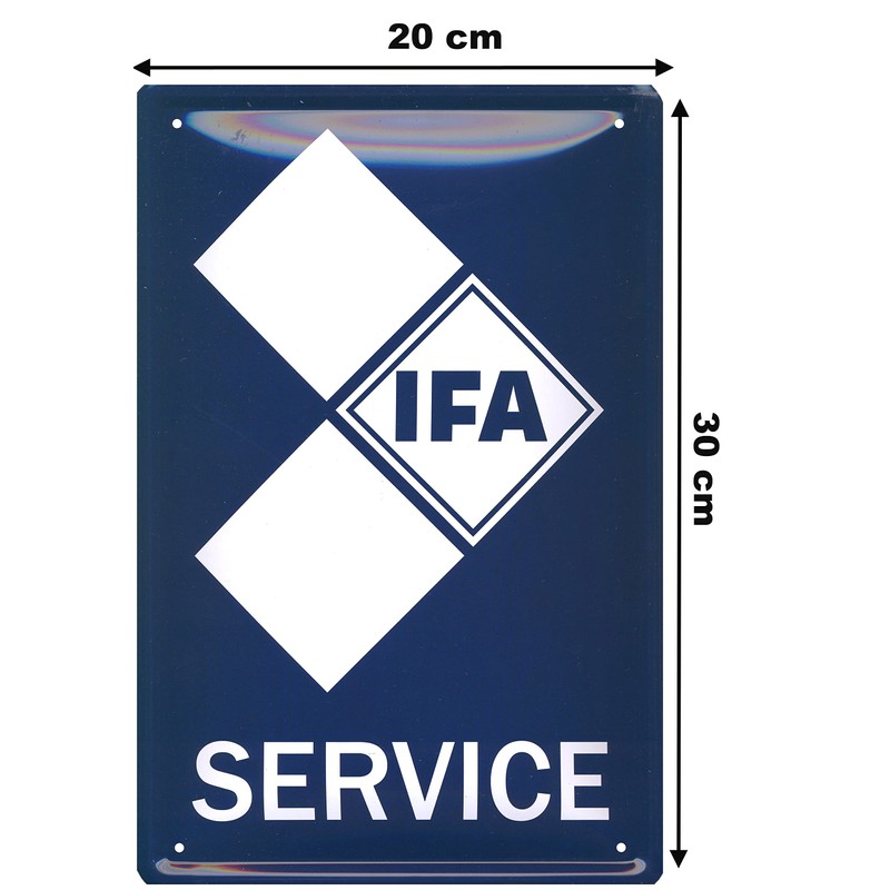 Geschenkeparadies 24 Tin Sign 20 x 30 cm IFA Service