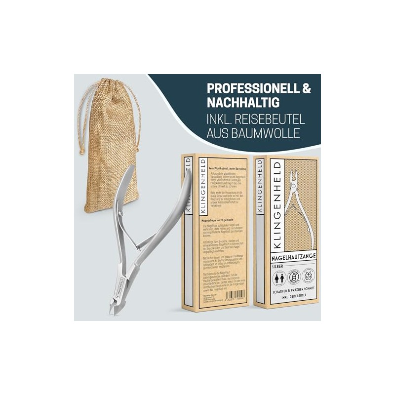 Precise Cuticle Nippers – Very Smooth & Extra Sharp –