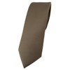 TigerTie Men's Tie - Slim 5.5cm Tie in Plain Design,