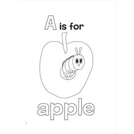 World of Eric Carle Coloring & Activity Book-ABC The Very Hungry Caterpillar