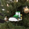 Kurt Adler JR2201 John Deere Tractor Hanging Ornament, 4-Inch Height
