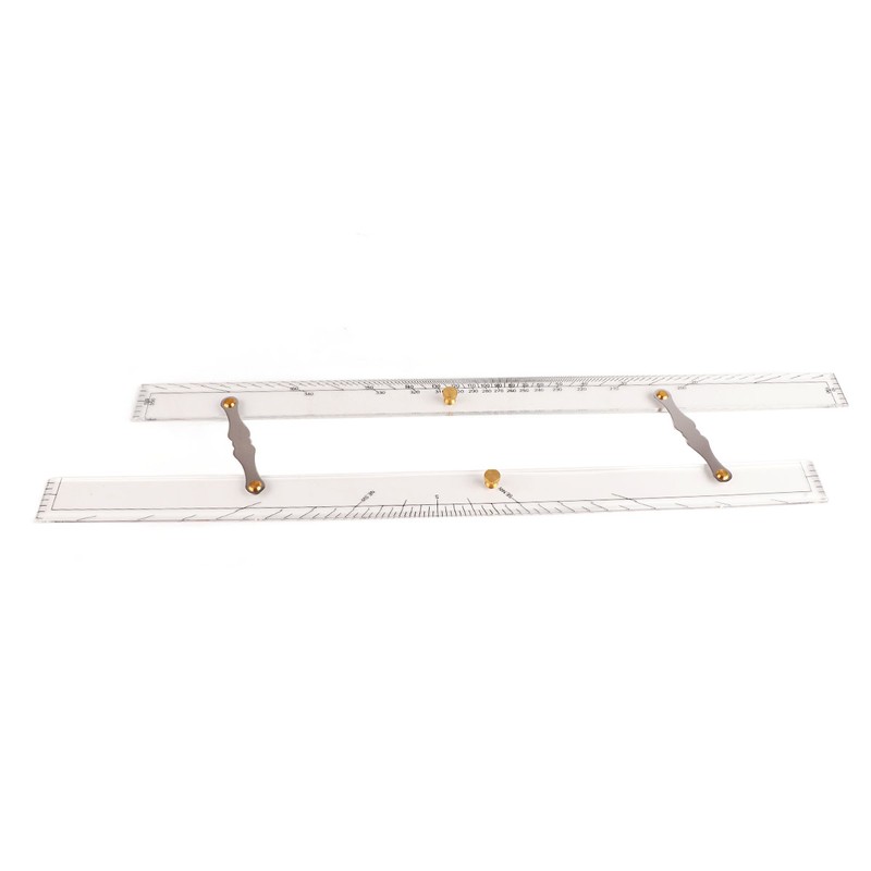 Marine Navigation Parallel Ruler Clear Scale High Accuracy Transparency Boat