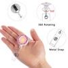 Daisy Marble Puppy 15 Pack Retractable Id Badge Clip Holder