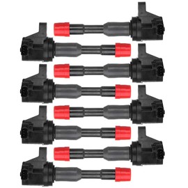 SCITOO Ignition Coil Coils Pack fits for Honda for Civic 2.0L 2003-2010 for Honda for Civic 1.8L 2006-2010 for Honda for Civic 1.7L 2003-2005 UF374 UF-373 5C1405 set of 8
