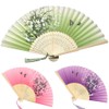 AOTDAOU Paper Hand Fan - 8.3 Inch Folding Chinese Style