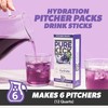 Pure Kick Hydration Pitcher Pack, Concord Grape, Includes 6 Packets,