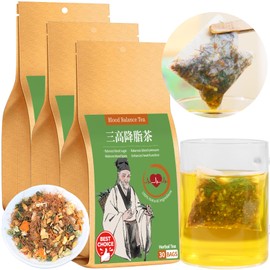 Baihuatang Blood Pressure Herbal Tea Bags 450g (90Bags) Mulberry Leaf Lotus Leaf Corn Silk Tea Pelos De Elote Tea Improves Health No Caffeine 三高茶 降脂降糖
