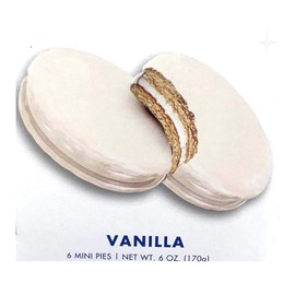 Moon Pie Mini Vanilla Marshmallow Sandwich . 2 pack. (2 Boxes Of 6 Pies Each) . Total 12 Minis Pies