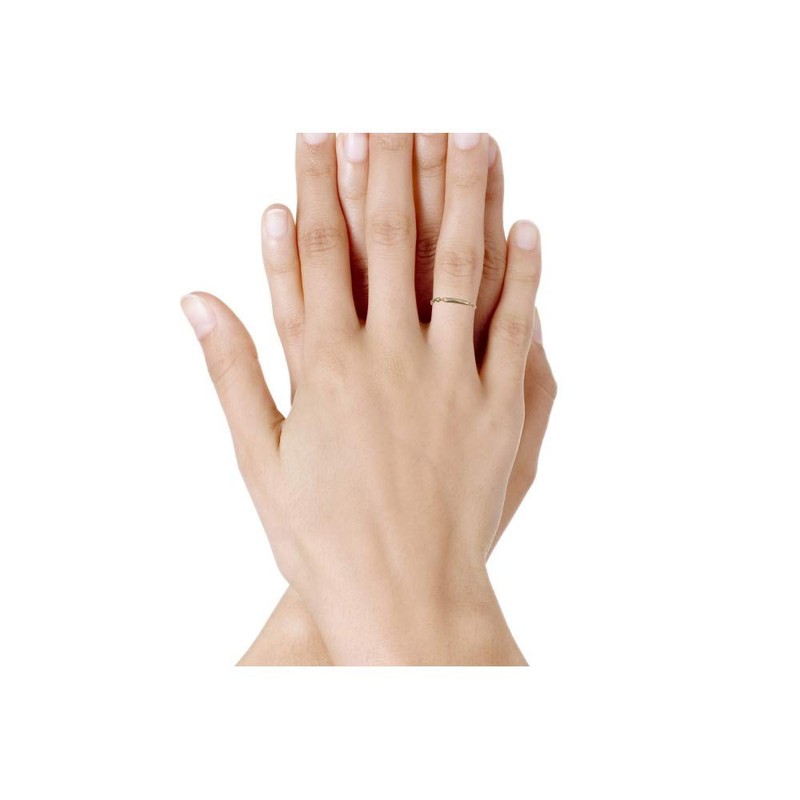 LES POULETTES BIJOUX - Gold Plated Small Ring Chain Bracelets