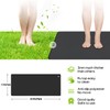 Grounding Mat for Sleeping, Carbon Leatherette Grounding Pad for Bed,