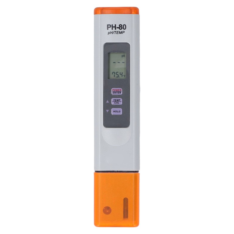 Water Quality Tester 2 in 1 PH Temperature Meter Auto