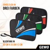 GEWO Single Case Master - Robust Table Tennis Bat Cover