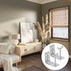 10 PCS Roman Shade Wall L Bracket with Wingnut, Cellular