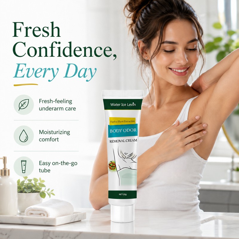 Herbal Deodorant Cream for Women – Portable Freshness Cream for