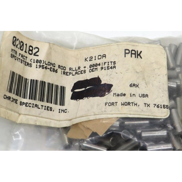 Chrome Specialties 020182 Chrome Specialties Connecting Rod Long Roller Bearings