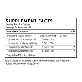 THORNE THORNE FloraSport 20B - Probiotic Supplement - Promotes Digestive Support, Gut Health, Immune Function and Occasional Diarrhea or Constipation* - NSF Certified for Sport - 30 Capsules - 30 Servings