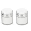2pcs 50ml Cream Jar Refillable Empty Acrylic Vacuum Makeup Jar