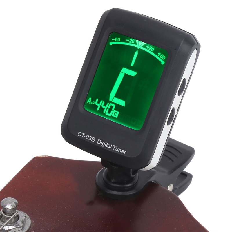 ClipOn Tuner 12Lil for Guitar Bass Ukulele Musical Instrument Accessories