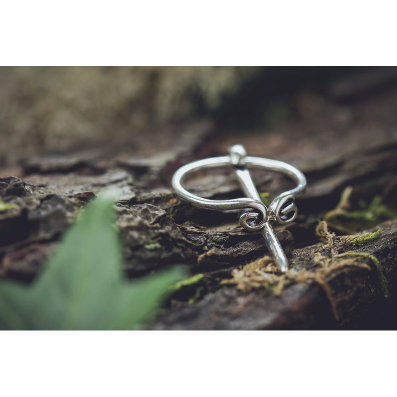 Windalf Medieval Sima Brooch Diameter 1.8 cm Jewellery Brooch with