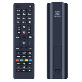 MOVHEIYL RC4875 RC4870 RC4849 Ersatz Fernbedienung für Telefunken Finlux Vestel Edenwood 4K Ultra HD TV 30087730 RC-4875 XF32A300 XH32A101 TE28275B30C10E TE24275-B30C10E TE24EUB37TXB TE22275B31FT10E