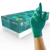 UNIGLOVES Protect Green HD Nitrile Disposable Gloves - Extremely Durable,