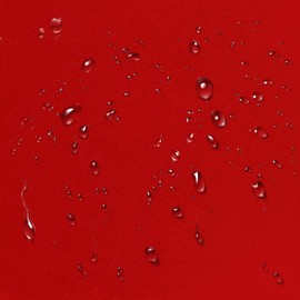 SuperO 2Pack Waterproof Spandex Table Cover for 8FT Table Universal Fitted Stretch Tablecloth for Party, Banquet, Wedding and Events-Red