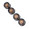 4PCS Electric Guitar Bass Knobs Potentiometer Knob Caps for Volume