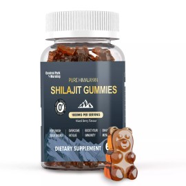 Suplemento Puro De Shilajit Del Himalaya Alto en Minerales Traza