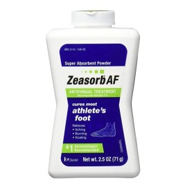 Zeasorb Tratamiento Antifúngico Polvos Para Pie De Atleta -