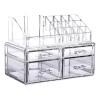 Novel Age Organizador De Maquillajes De Acrílico Con 4 Cajones