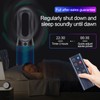 Snrigw Replacement Remote Control for Dyson AM09(Black) Compatible with Hot+Cool