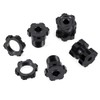 MOHERO 4Pcs 14mm to 17mm Wheel Hex Hub Adapters for