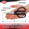 Clauss Stainless Steel Trimmers, 7" Blunt