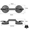 Moritz aluminium suction lifter with 2 suction cups for the