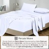 RUVANTI 100% Cotton Sheets - Crispy Cooling Percale Sheets for