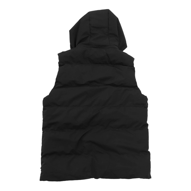Heated Hooded Vest Fast Warmer Up Jacket 7 Areas Carbon