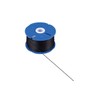 Shinwa Sokutei 78484 Polyester Water Thread, Reel Spool, Black, 0.03