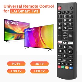 Universal Remote Control for LG Smart TV, All Models LCD LED 3D HDTV Smart TVs AKB75095307 AKB75375604 AKB74915305