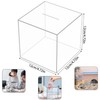 MYTOAU Clear Acrylic Piggy Bank for Adults Must Break to