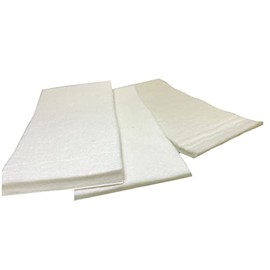 Hapla Chiropody Podiatry Felt Hypoallergenic semi Compressed 5mm 22 x 22.5cm Multiples (1 x 5mm Sheet(22 x 22.5cm)) White