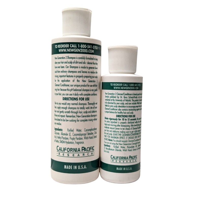 2-Piece Hair Loss Set - Shampoo and Conditioner to Control