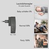 ELRO DB3000 Wireless Doorbell Set, Plug-in Receiver for Socket, Waterproof,