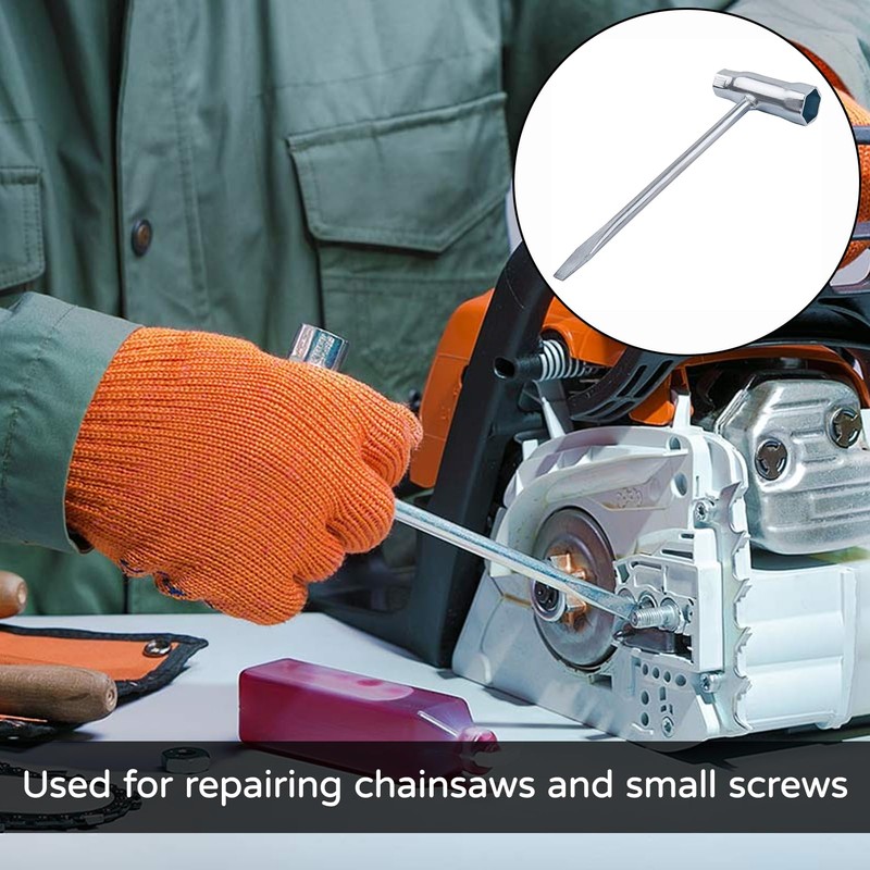 ZFRITP Spark Plug Wrench, Chainsaw Wrench, 13 mm x 19
