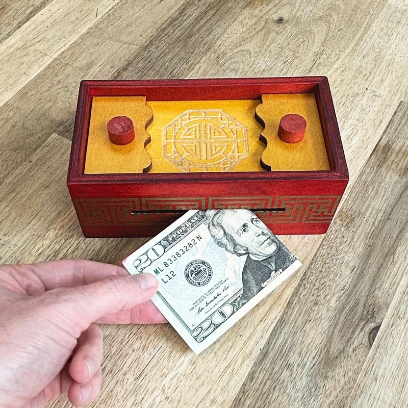 Project Genius Emperor’s Chest Classic Wooden Brainteaser Puzzle Box, Gift