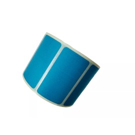 Labels and More 950 Each 2”x 1.5" Light Blue Direct Thermal Zebra Labels Stickers  2 Rolls