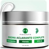Pureza Natur Crema Facial Aclarante Paño Cara Cuerpo Humecta Aclara