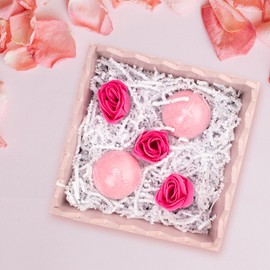 MagicWater Supply - White & Diamond Pastel Blue (1 LB per color) - Crinkle Cut Paper Shred Filler great for Gift Wrapping, Basket Filling, Birthdays, Weddings, Anniversaries, Valentines Day